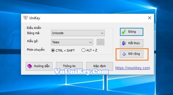 Cách sử dụng tính năng gõ tắt của Unikey để tạo bảng gõ tắt riêng 2