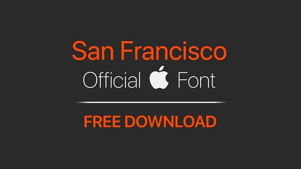 Font chữ San Francisco gốc, Dowload tải Font San Francisco Việt Hóa 2